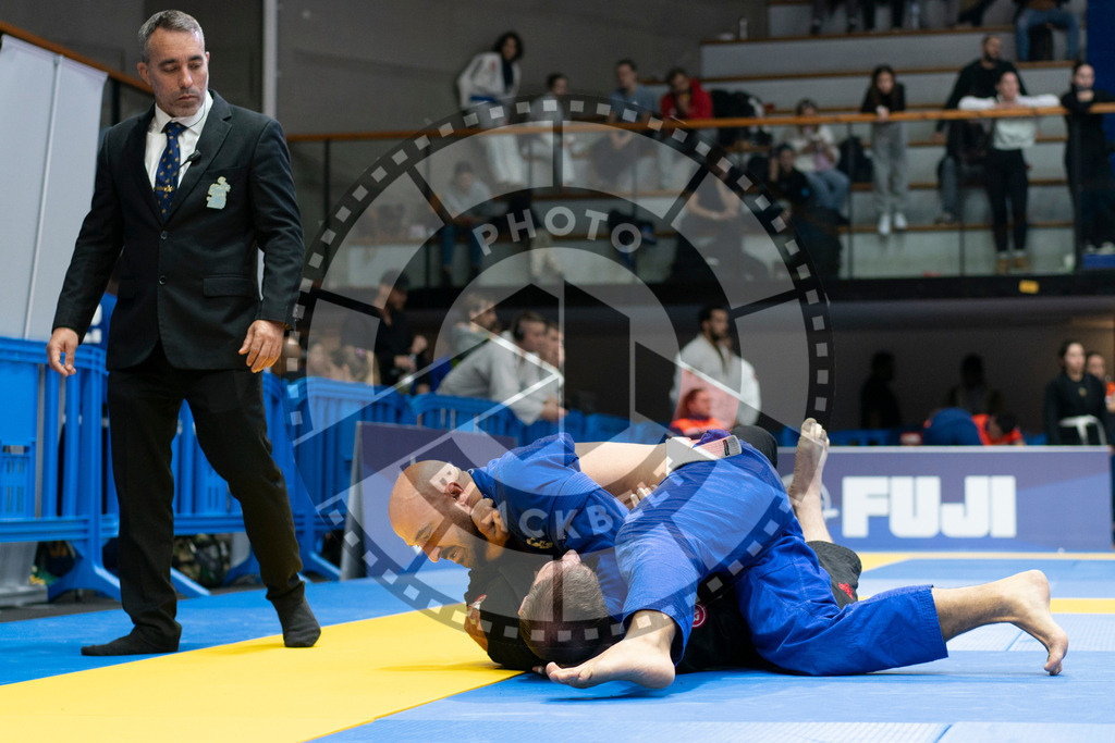 20240119PBB2833 | Fighters compete during the IBJJF European Championship in Paris, France, on January 19, 2024.