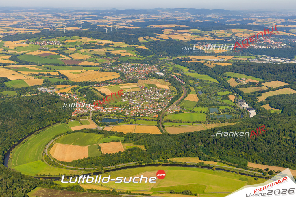 Beiseförth Malsfeld Bild- Das Luftbild wurde 2025 vom UL-Flugzeug heraus erstellt ( keine Drohne bzw. Drohnenaufnahme ) - Hochauflösende Luftaufnahme -Nicht vergleichbar mit Google Maps oder Satelittenbilder- Die Geschenkidee !Mit Lizenz und Bildrechte bestellbar - CC