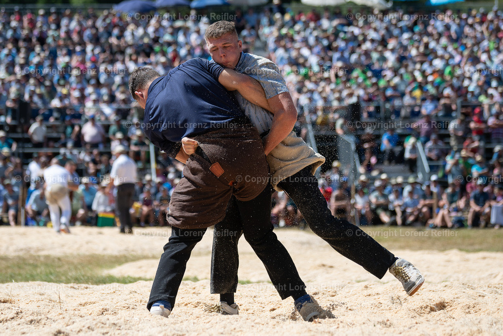 Schwingen -  Schwarzseeschwinget 2025 | Schwarzsee, 22.6.25, Schwingen - Schwarzseeschwinget.