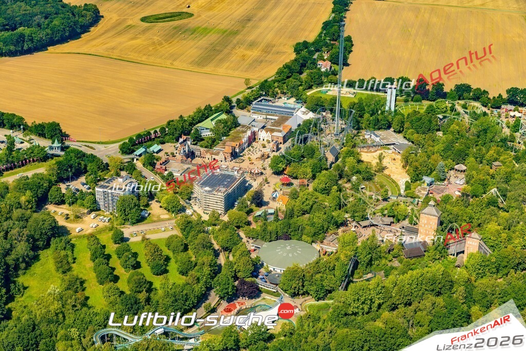 Luftbild Vs Google Maps  Hansa Park  Sierksdorf -Das Luftbild wurde 2025 vom UL-Flugzeug heraus erstellt ( keine Drohnenluftbilder ) - Hochauflösende Luftaufnahme -Nicht vergleichbar mit Google Maps oder Satelittenbilder- Die Geschenkidee !Mit Lizenz und Bildrechte bestellbar