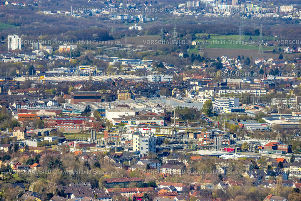 Witten220400977 | Luftbild, Innenstadtansicht mit Rathaus, Witten, Ruhrgebiet, Nordrhein-Westfalen, Deutschland