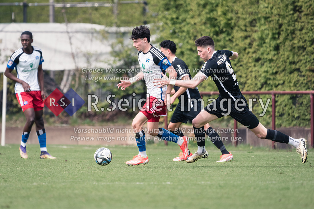 RS-1-046565 | Nicolas-Bernd Oliveira Kisilowski (#14, HSV II), Luca Mittelstädt (#9, Havelse)