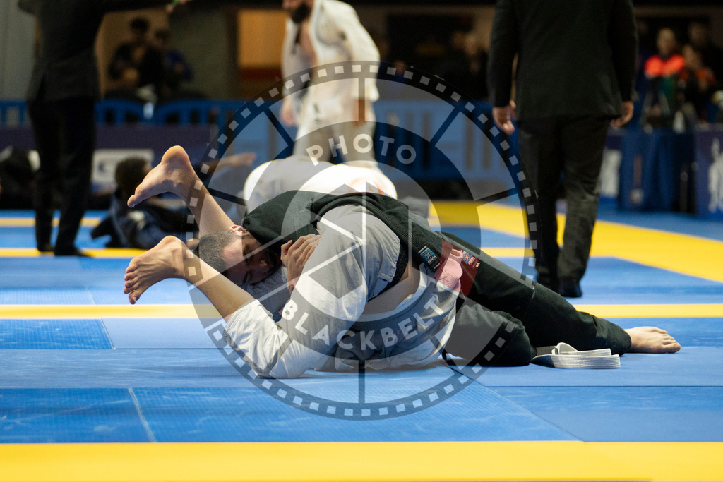20240119PBB0201 | Fighters compete during the IBJJF European Championship in Paris, France, on January 19, 2024.