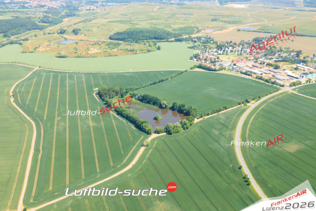 Luftbild von Kaimberg Gera - Luftaufnahme wurde 2015 von https://frankenair.de mittels Flugzeug (keine Drohne) erstellt - die Geschenkidee