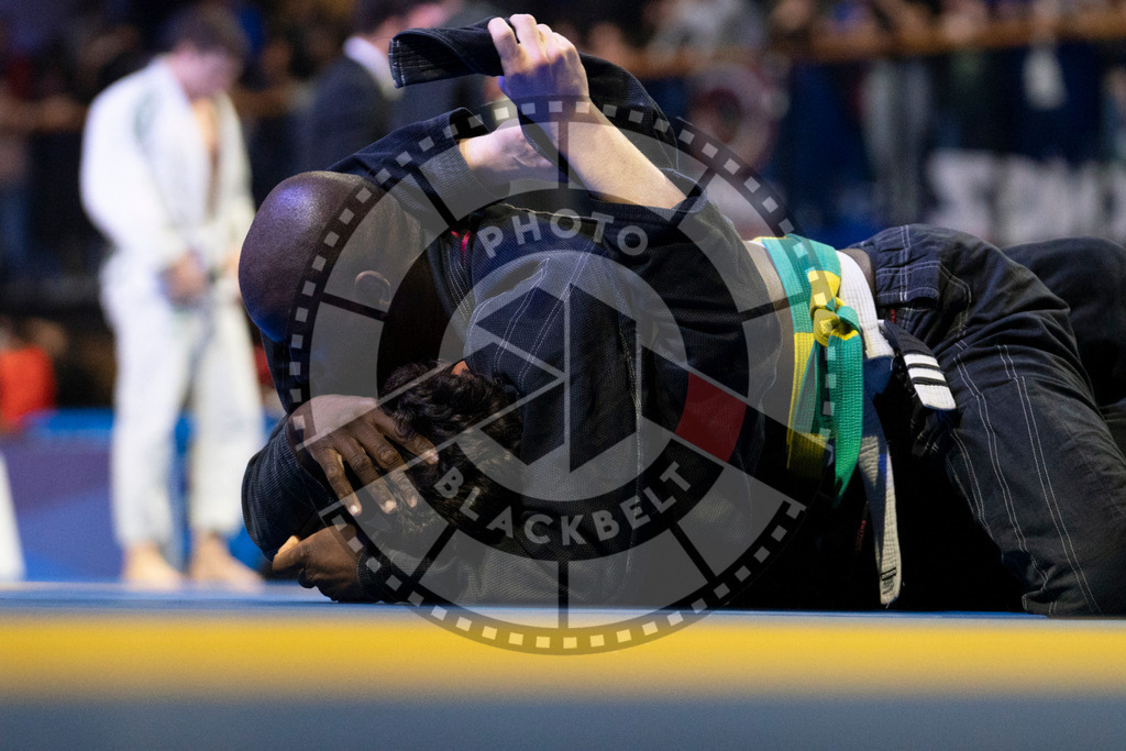 20240119PBB1497 | Fighters compete during the IBJJF European Championship in Paris, France, on January 19, 2024.