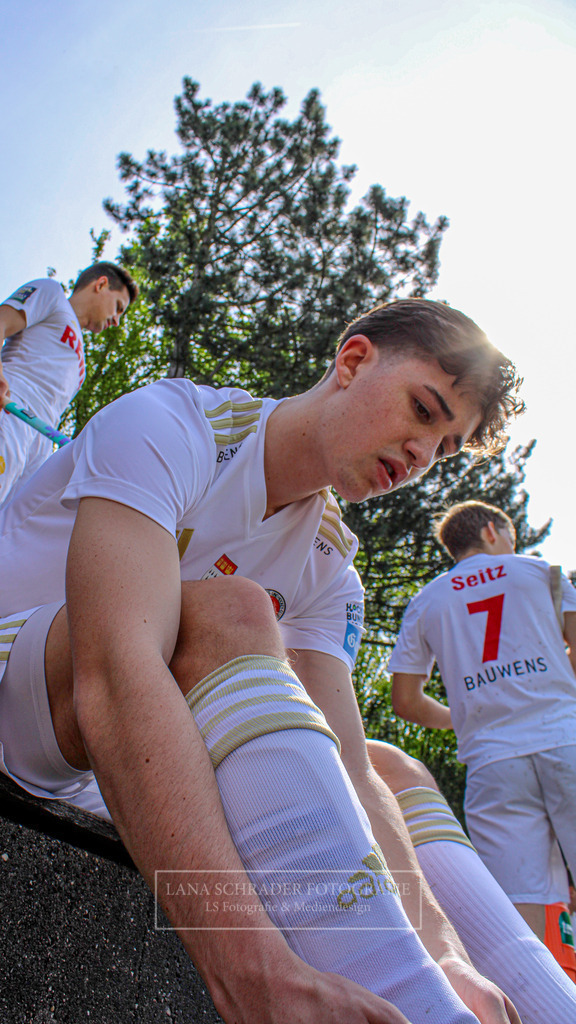 Bundesliga Herren HTC Uhlenhorst Mülheim - Rot-Weiß Köln 13.04.24 Mülheim-112 | lanaschraderfotografie - Realisiert mit Pictrs.com