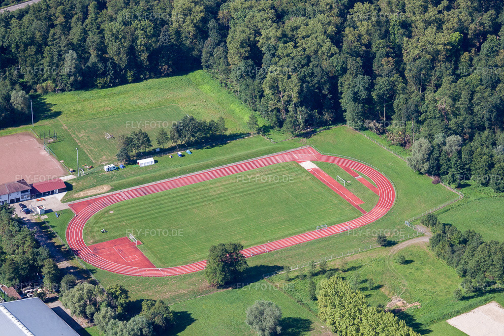 Luftbild: Sportverein Appenweier 1925 eV in Appenweier im Bundesland Baden-Württemberg in Deutschland. Foto: IMG_20721.jpg vom 31.08.2009 durch Werner Riehm/FLY-FOTO.de