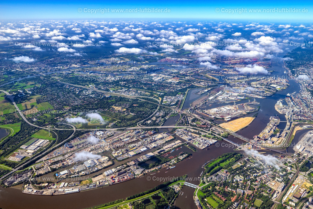 Hamburg_Hafen_Hoch_ELS_0142200823 | HAMBURG 04.09.2023 Hamburger Hafen Gesamtübersicht des Hafengebietes in Hamburg, Deutschland. // Port of Hamburg General overview of the port area in Hamburg, Germany. Foto: Martin Elsen