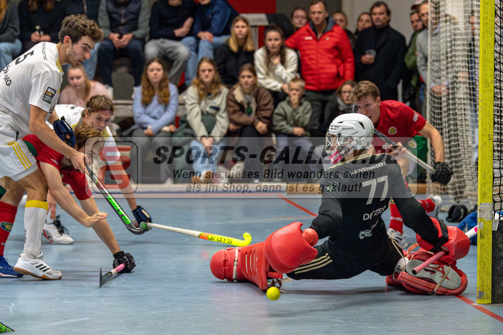 SM_20241218-D5A_6872-Verbessert-RR | 1.Bundesliga Hallenhockey  (M) HPC - HTHC / 4:9 (2:4)