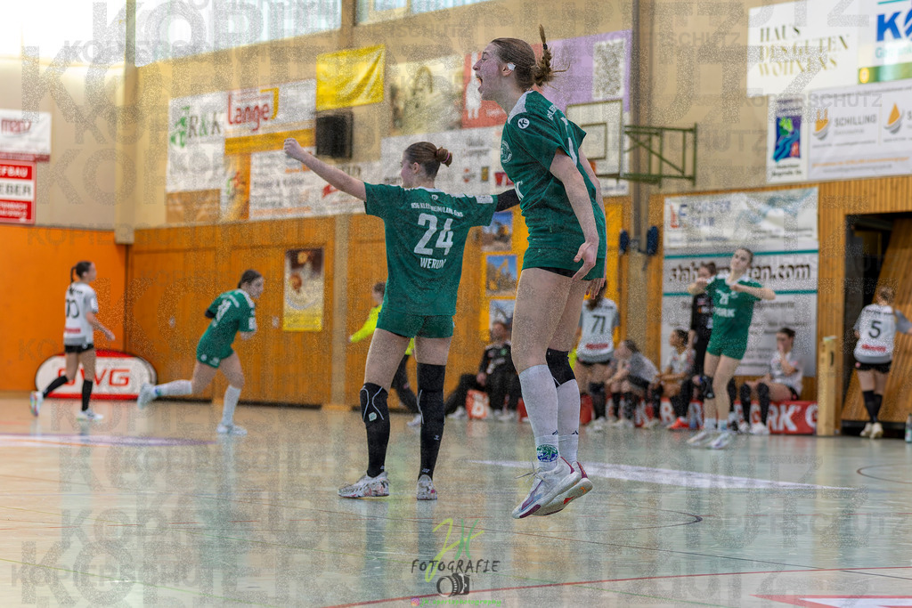 Jugendbundesliga wJA, Pokalrunde, HSG Kleenheim/Langgöns - Frisch Auf Göppingen | Jugendbundesliga wJA, Pokalrunde, HSG Kleenheim/Langgöns - Frisch Auf Göppingen am 28.02.2026 in Oberkleen (Weidig-Halle)Photo © 2026 - Jörg Heinrich - Realisiert mit Pictrs.com