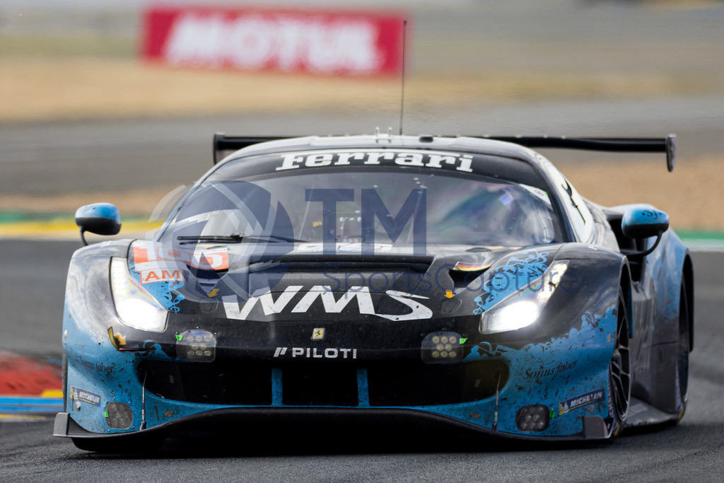 Trainproduction-20230611-0117 | LE MANS,FRANCE,11.Jun.23 - MOTORSPORTS - WEC, FIA World Endurance Championships, 24 Hours of Le Mans, Circuit de la Sarthe, race. Image shows Chandler Hull (USA), Andrew Haryanto (INA) and Jeffrey Segal (USA/ Walkenhorst Motorsport). Photo: Trainproduction / Matthias Trinkl