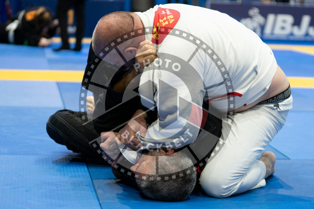 20240119PBB3796 | Fighters compete during the IBJJF European Championship in Paris, France, on January 19, 2024.