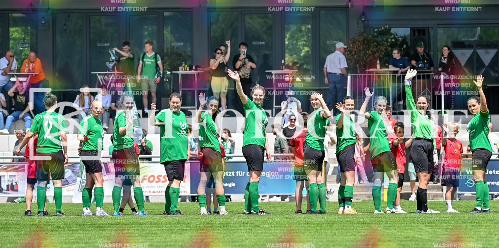 GER, FC Hauingen - SV Waldhaus, Frauen-Fussball, Rothaus Bezirkpokal, Finale, Saison 2024/2025, 29.05.2025 | Team SV Waldhaus GER, FC Hauingen - SV Waldhaus, Frauen-Fussball, Rothaus Bezirkpokal, Finale, Saison 2024/2025, 29.05.2025Foto: TH Fotografie/Thomas Hess