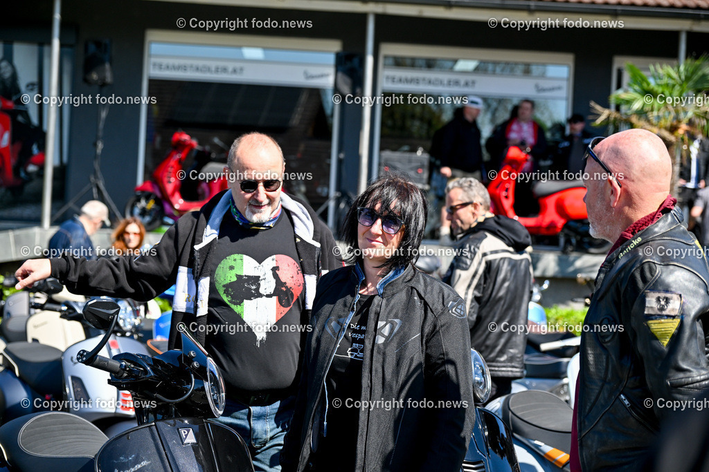 Lets Vespa togehter 2025_ Vespatreffen Neuhofen_ 27.04.2025-75 | 27.04.2025, Neuhofen, Kremsmuenster, AUT, Lets Vespa togehter 2025, Vespatreffen, im Bild Teilnehmer Vespatreffen, Motorsport Stadler©Copyright: Harald Dostal / fodo.media   Alle Bilder honorarfrei