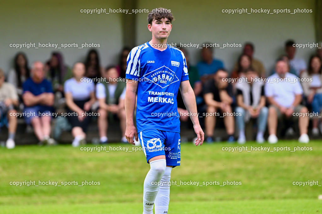 WSG Radenthein vs. St. Michael ob Bleiburg | #11 Tobias Suschnig St. Michael ob Bleiburg, WSG Radenthein vs. St. Michael ob Bleiburg, WSG Radenthein vs. St. Michael ob Bleiburg  am 15.06.2024 in Radenthein (Sportplatz Radenthein), Austria, (Photo by Bernd Stefan)