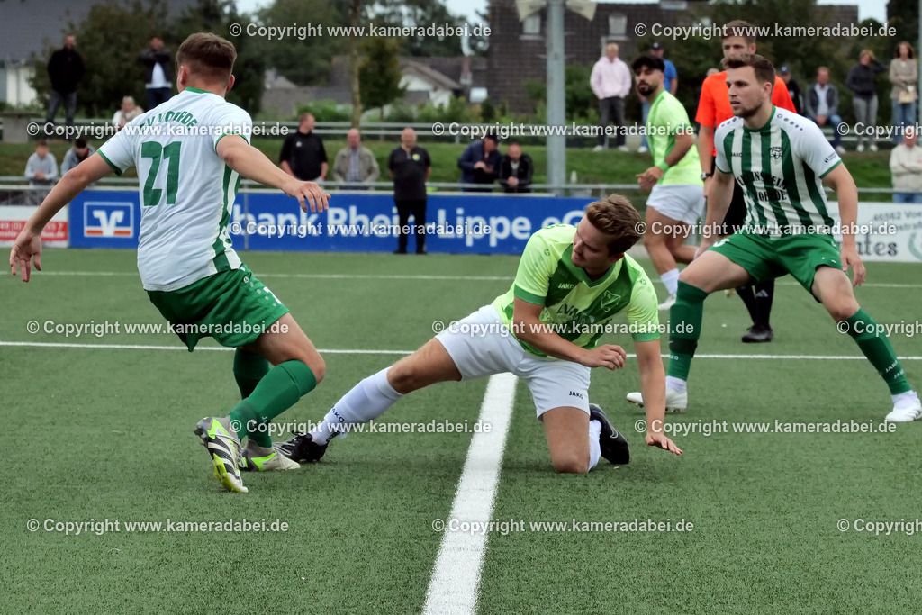 Fußball : Bezirksliga : SV 08/29 Friedrichsfeld - TV Voerde am 15.09.2024 | Fußball : Bezirksliga : SV 08/29 Friedrichsfeld - TV Voerde am 15.09.2024 - Realisiert mit Pictrs.com