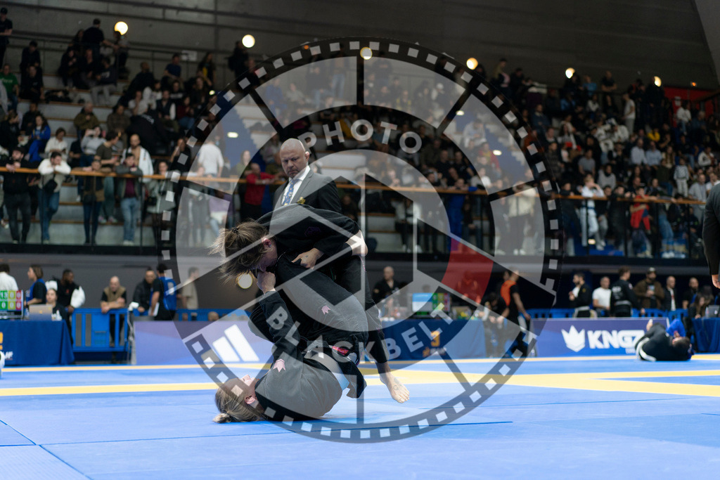 20240119PBB2609 | Fighters compete during the IBJJF European Championship in Paris, France, on January 19, 2024.