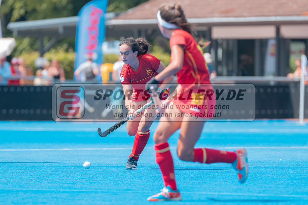 HK_20230710_2-27 | Euro Hockey WU18 Spain - Austria Championship Girls &amp; Boys am 10.7.2023 CHTC , Krefeld ,