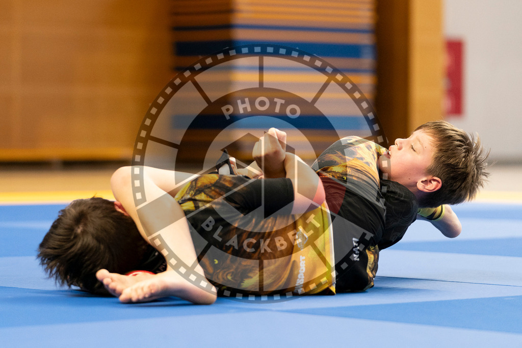 20240316PBB0900 | Athletes compete during the ADCC Eastern European Open grappling Competition in Poznan, Poland, on March 16, 2024.