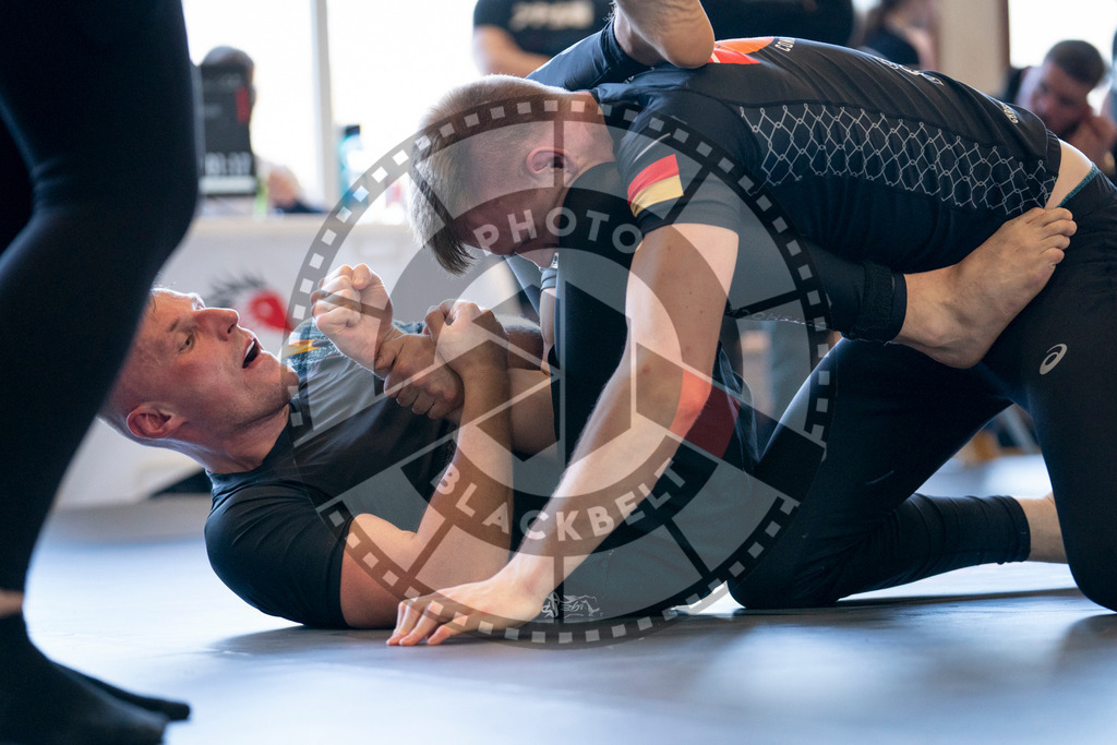 20240309PBB6033 | Fighters compete during the International Luta Livre (ILLCS) Spring Championship in Hannover, Germany, on March 9, 2024.