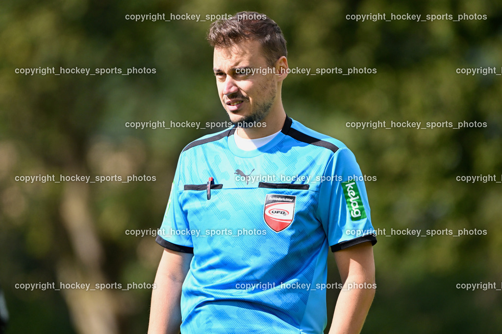 SV Rothentuhurn vs. URC Thal Assling | Edin Omerhodzic Referee, SV Rothentuhurn vs. URC Thal Assling, SV Rothentuhurn vs. URC Thal Assling am 15.09.2024 in Rothenthurn (Sportplatz Rothenthurn), Austria, (Photo by Bernd Stefan)
