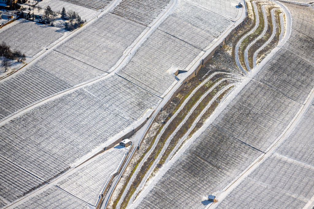 4043184 | winterliche Weinbergstrukturen am Neuberg bei Würzburg, Weinlage Abtsleite