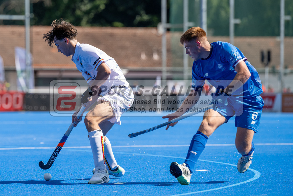 SFE_20230708_0061 | EuroHockey EM U18 Boys Belgium vs Scotland am 08.07.2023 in Krefeld (Gerd-Wellen-Hockeyanlage), Photo: Stephan Fehrmann 2023 (Sports-Gallery)