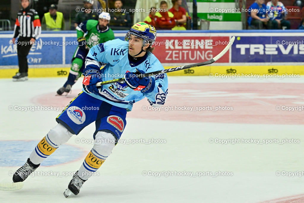 EC iDM Wärmepumpen VSV vs. KHL Sisak | #14 Johannes Tschurnig EC VSV, EC iDM Wärmepumpen VSV vs. KHL Sisak, EC iDM Wärmepumpen VSV vs. KHL Sisak am 02.09.2025 in Villach (Stadthalle Villach), Austria, (Photo by Bernd Stefan)