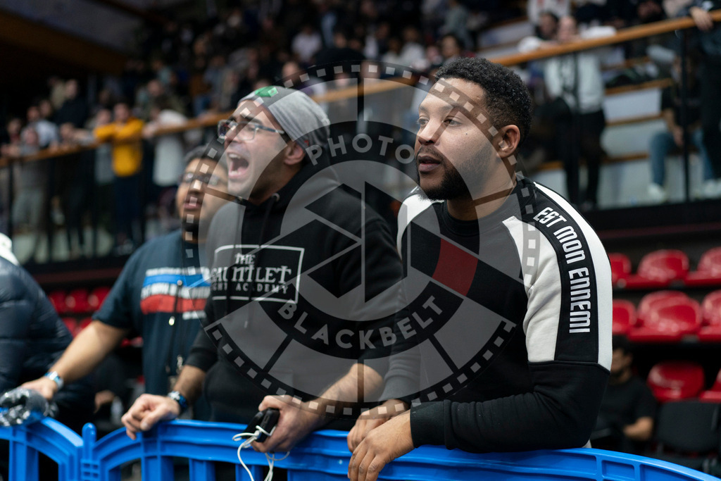 20240119PBB2774 | Fighters compete during the IBJJF European Championship in Paris, France, on January 19, 2024.