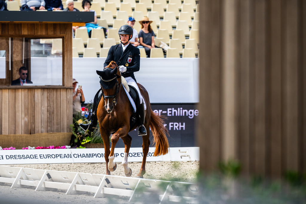 Nicolas Wagner-Ehlinger on Quater Back Junior | FEI Dressage European Championship for Seniors - Realisiert mit Pictrs.com