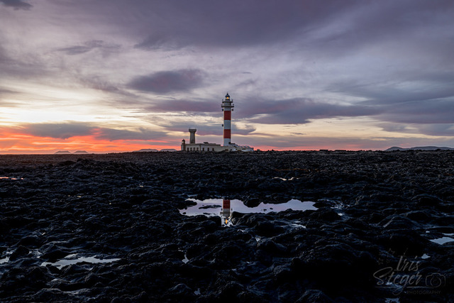 Sonnenaufgang Faro de Tostón Fuerteventura | Shop von Iris Steger Photography, Landschaft, Reisen, Details und Städte.