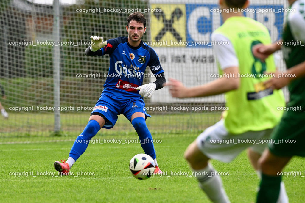 WSG Radenthein vs. SV Rapid Lienz | #1 Luca Savoldelli Rapid Lienz, WSG Radenthein vs. SV Rapid Lienz, WSG Radenthein vs. SV Rapid Lienz am 30.08.2025 in Radenthein (Sportplatz Radenthein), Austria, (Photo by Bernd Stefan)