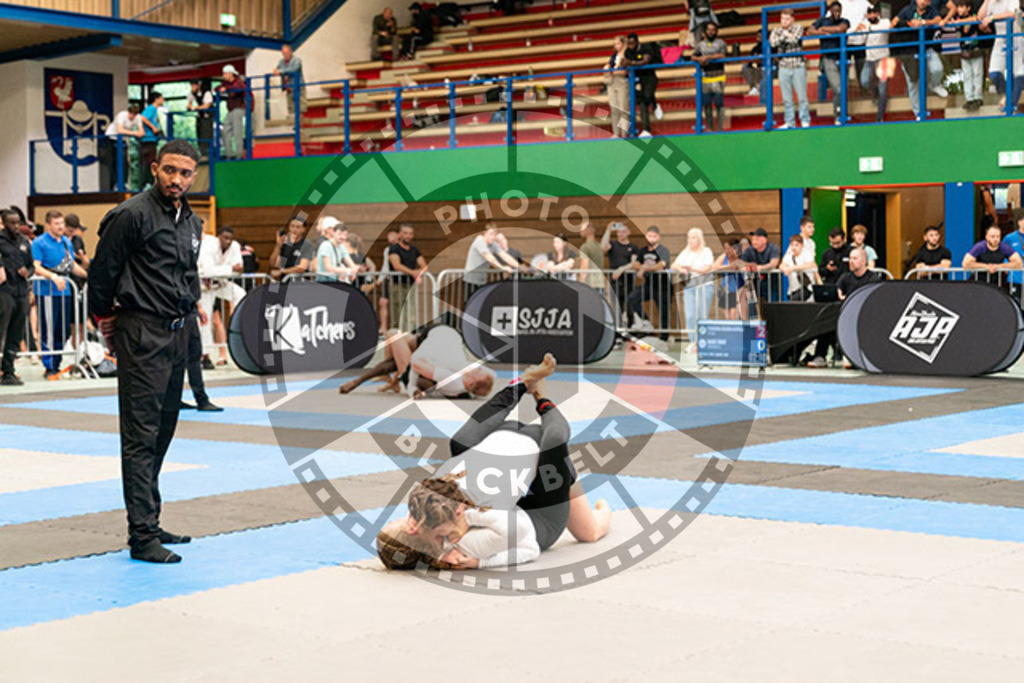 20230826PBB57240 | Fighters compete during the AJP INTLPRO BJJ and grappling competition in Hamburg, Germany, on August 26 2023.