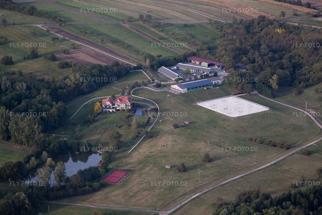 Ortsansicht | Luftbild: Ortsansicht in Griesbach im Bundesland Bas-Rhin in Frankreich. Foto: IMG_53657.jpg vom 30.09.2012 durch Werner Riehm/FLY-FOTO.de - Realisiert mit Pictrs.com