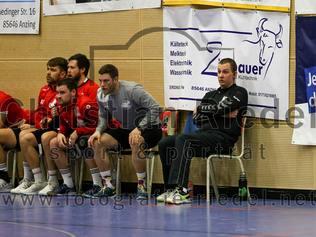 2023-04-01_002_SV_Anzing_gegen_TuS_Prien | Anzing, Deutschland, 01.04.2023:
Handball, Bezirksliga 2022 / 2023, 12. Spieltag, SV Anzing gegen TuS Prien, Endergebnis: 

Foto: Christian Riedel / fotografie-riedel.net