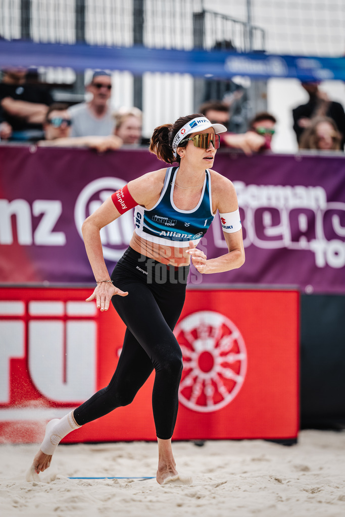 Beachvolleyball | Frauen | German Beach Tour 2024 | Tourstop Bremen | 08.06.2024 | Lena Plesiutschnig