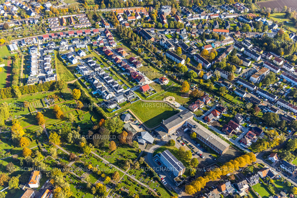Hamm241007215 | Luftbild, Neubau Wohngebiet Auf dem Beisenkamp, Einfamilien-Reihenhäuser, Mitte, Hamm, Ruhrgebiet, Nordrhein-Westfalen, Deutschland