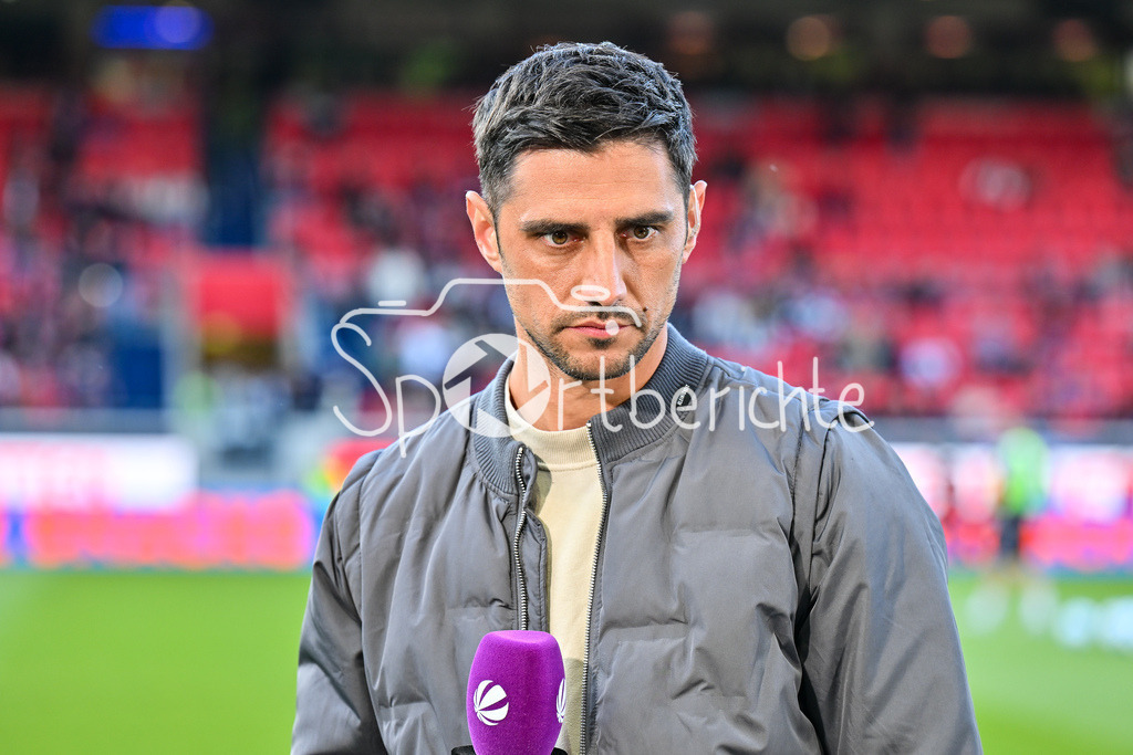 1. FC Heidenheim - SV Elversberg 07 | Im bild Lars STINDL / Einzelfoto / Freisteller / Relegation Bundesliga: 1. FC Heidenheim - SV Elversberg 07, Voith-Arena am 22.05.2025 / DFL REGULATIONS PROHIBIT ANY USE OF PHOTOGRAPHS AS IMAGE SEQUENCES AND/OR QUASI-VIDEO / Sat1 / RAN