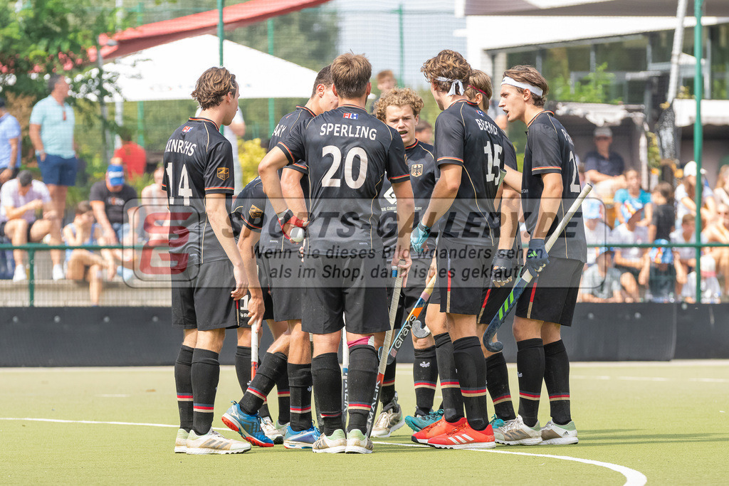 HK_20230822_103729 | 4 Nations Tournament Spiel um Platz 1 ( MU21 ) Indien - Germany am 22.8.2023 DHC Düsseldorf, Düsseldorf ,