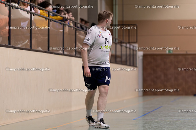 Handball I Herren I Saison 2025-2026 I SHSE Manfred-Frank-Pokal I Viertelfinale I HSG Kalkberg 06 II - HSG Kalkberg 06 130 | Rasmus Noel Oltmanns (14, HSG Kalkberg 06 II) - Realisiert mit Pictrs.com