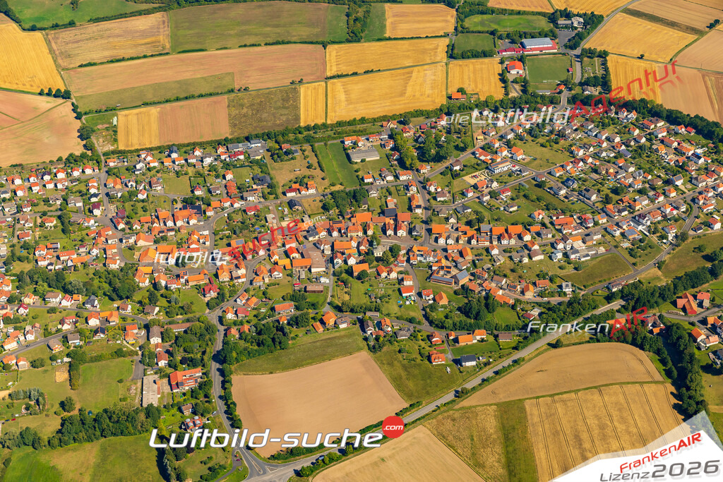 Luftbild Vs Google Maps  Ransbach  Hohenroda -Das Luftbild wurde 2025 vom UL-Flugzeug heraus erstellt ( keine Drohnenluftbilder ) - Hochauflösende Luftaufnahme -Nicht vergleichbar mit Google Maps oder Satelittenbilder- Die Geschenkidee !Mit Lizenz und Bildrechte bestellbar