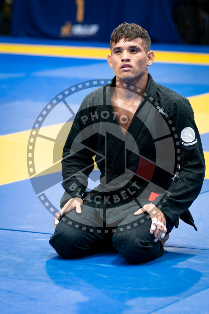 20240126PBB0908 | Fighters compete during the Brazilian Jiu-Jitsu European Championship of the IBJJF in Paris, France, on January 26, 2024.
