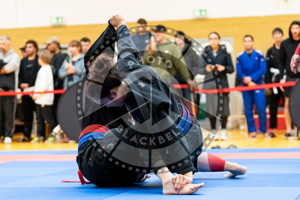 20231118PBB12159 | Fighters compete during the AJP Tour 600 Frankfurt Championship in Frankfurt/Main, Germany, on November 18, 2023.