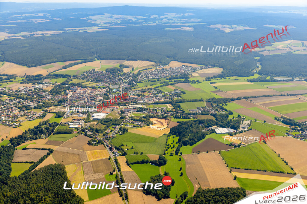 Das Luftbild zeigt :  Waldsassen - Die Luftaufnahme wurde 2023 vom UL-Flugzeug aus erstellt ( keine Drohne ) - Hochauflösende Luftaufnahme - Für grossformatige Ausdrucke geeignet. Die Geschenkidee !Mit Lizenz und Bildrechte bestellbar