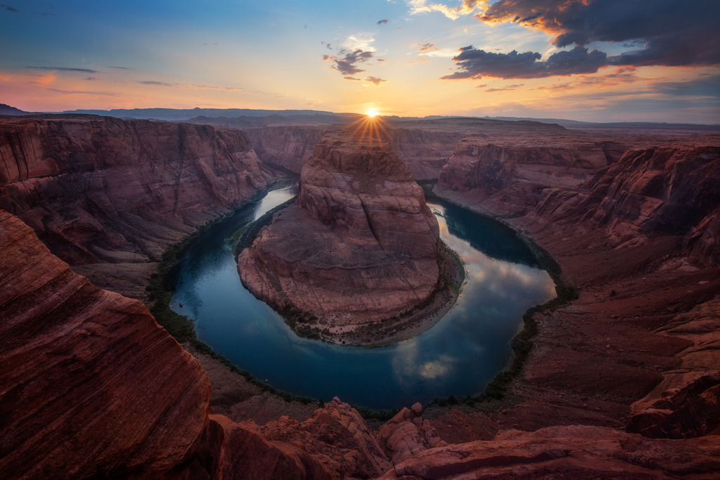 Sunset Bend | tobiasneyer - Realisiert mit Pictrs.com