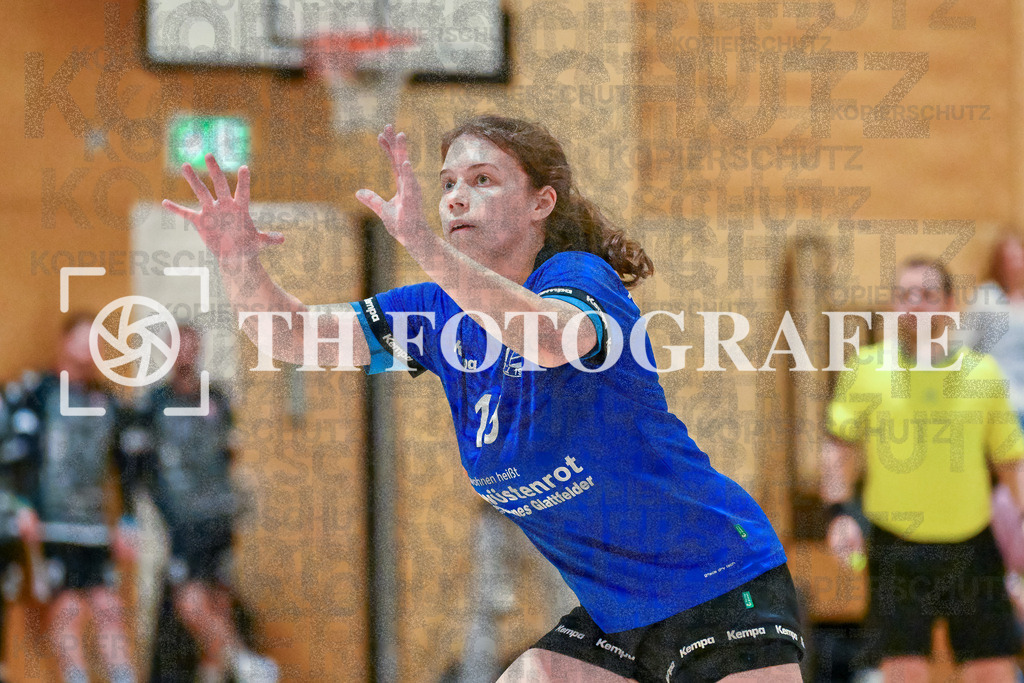 GER, SG Maulburg/Steinen - TuS Helmlingen, Frauen-Handball, Oberliga Suedbaden, 19. Spieltag, Saison 2024/2025, 23.03.2025 | Lia Nachtigall (TuS Helmlingen, #19)GER, SG Maulburg/Steinen - TuS Helmlingen, Frauen-Handball, Oberliga Suedbaden, 19. Spieltag, Saison 2024/2025, 23.03.2025Foto: TH Fotografie/Thomas Hess