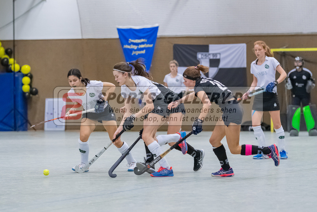 HK_20230225_104693 | Deutsche Meisterschaft WU16 1. Hanauer THC - Düsseldorfer SC am 25.2.2023 DSC 99, Düsseldorf ,