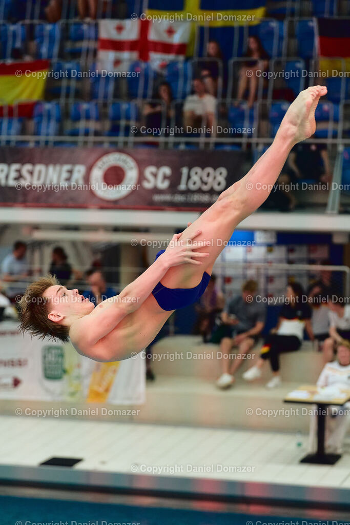 International Youth Diving Meet 2026 | Day 3 of 5 | International Youth Diving Meet 2026| Day 3 of 5 | 24.04.2026 | Youth diving competition featuring 1m and 3m springboard and platform at the Schwimmsportkomplex Freiberger Platz in Dresden.@ Domazer Photography - Realisiert mit Pictrs.com