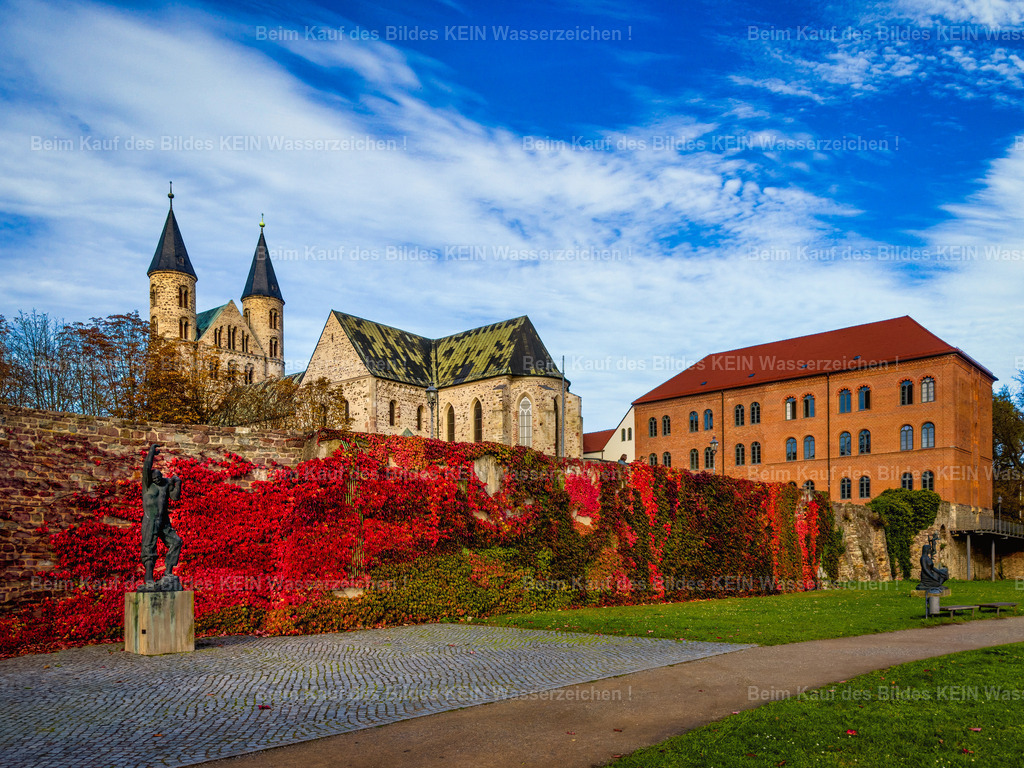 Magdeburg Sehenswürdigkeiten Kunstmuseum Kloster Unser Lieben Frauen-3763 | Kunstmuseum und Kloster Unser Lieben Frauen im Herbst - Realisiert mit Pictrs.com