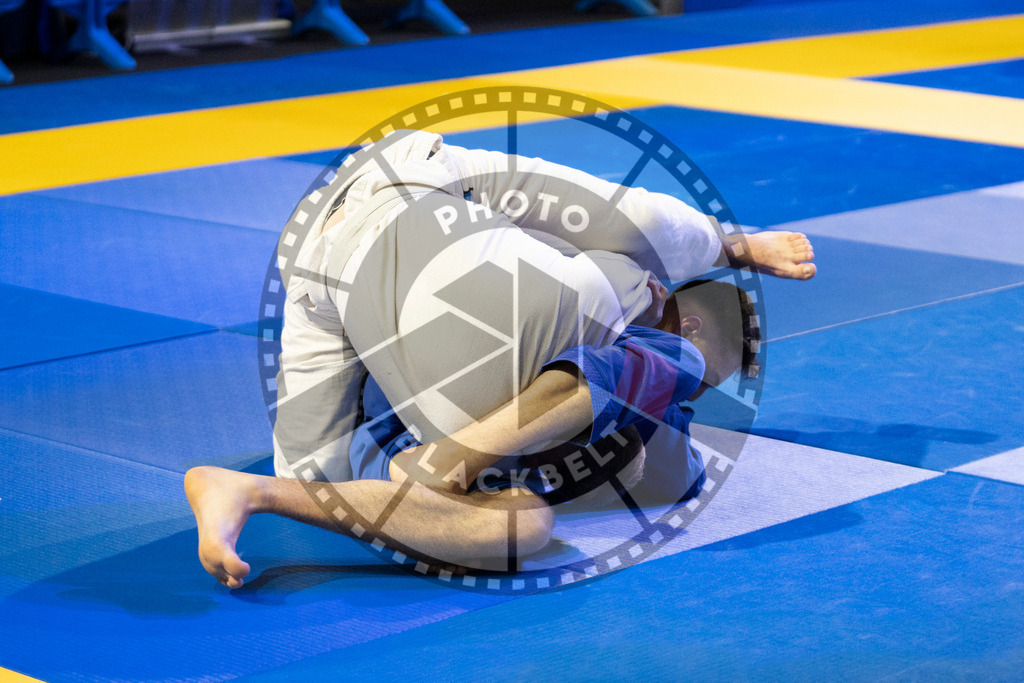20240119PBB0537 | Fighters compete during the IBJJF European Championship in Paris, France, on January 19, 2024.